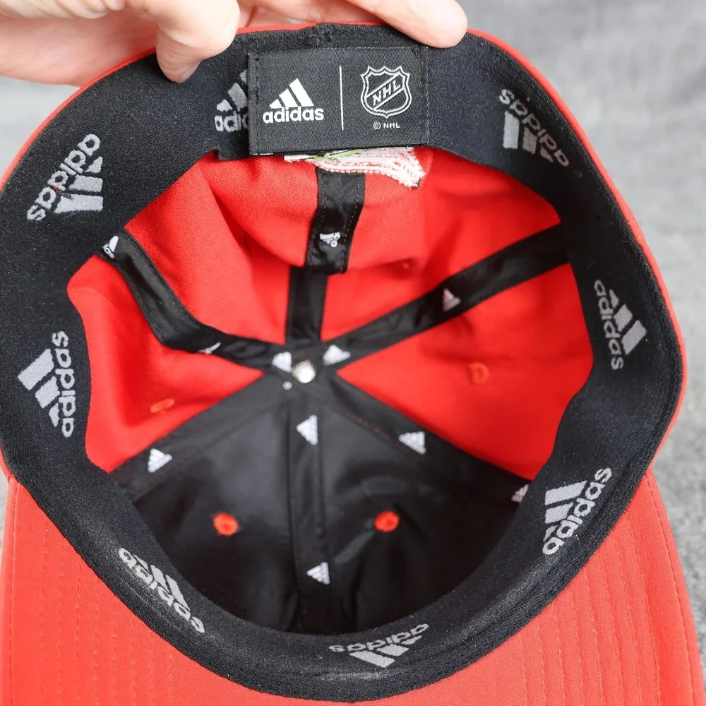 Detroit Red Wings Hat Cap Mens One Size Red NHL Hockey Adidas AEROREADY